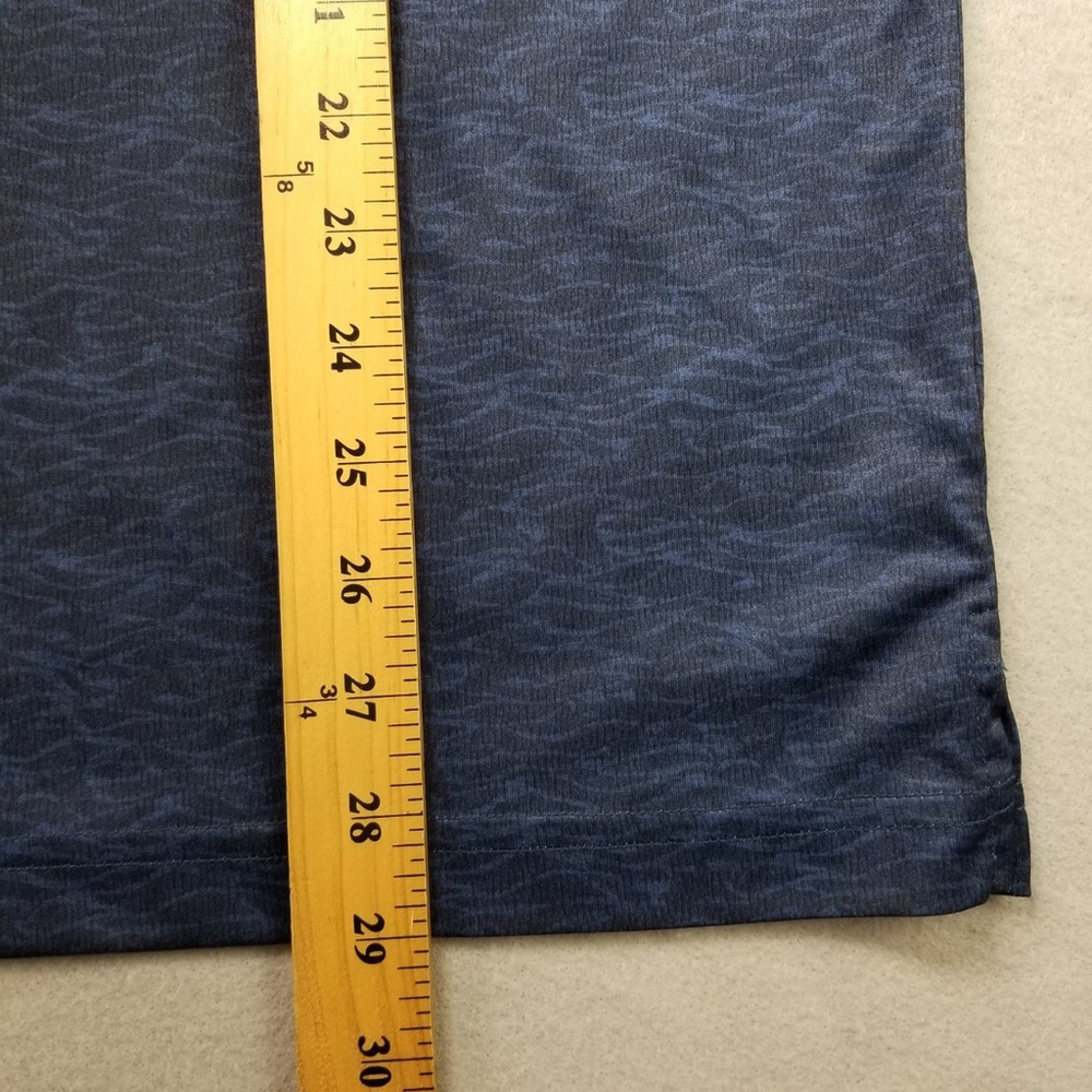 Greg Norman Polo Shirt Mens Size L Blue Short Sleeve Performance Golf ML75 - Picture 5 of 8